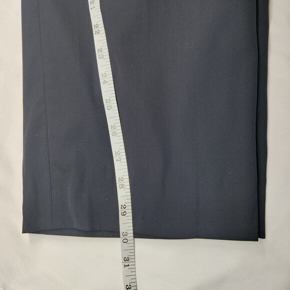 Hugo Boss Virgin Wool Blend Passolini Movie Navy Suit Dress Pants 40R Trousers - Picture 14 of 16